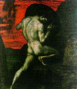Franz von Stuck Sisyphus oil painting on canvas